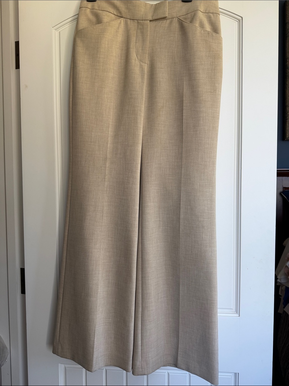 Wide-Leg Pant  Beige